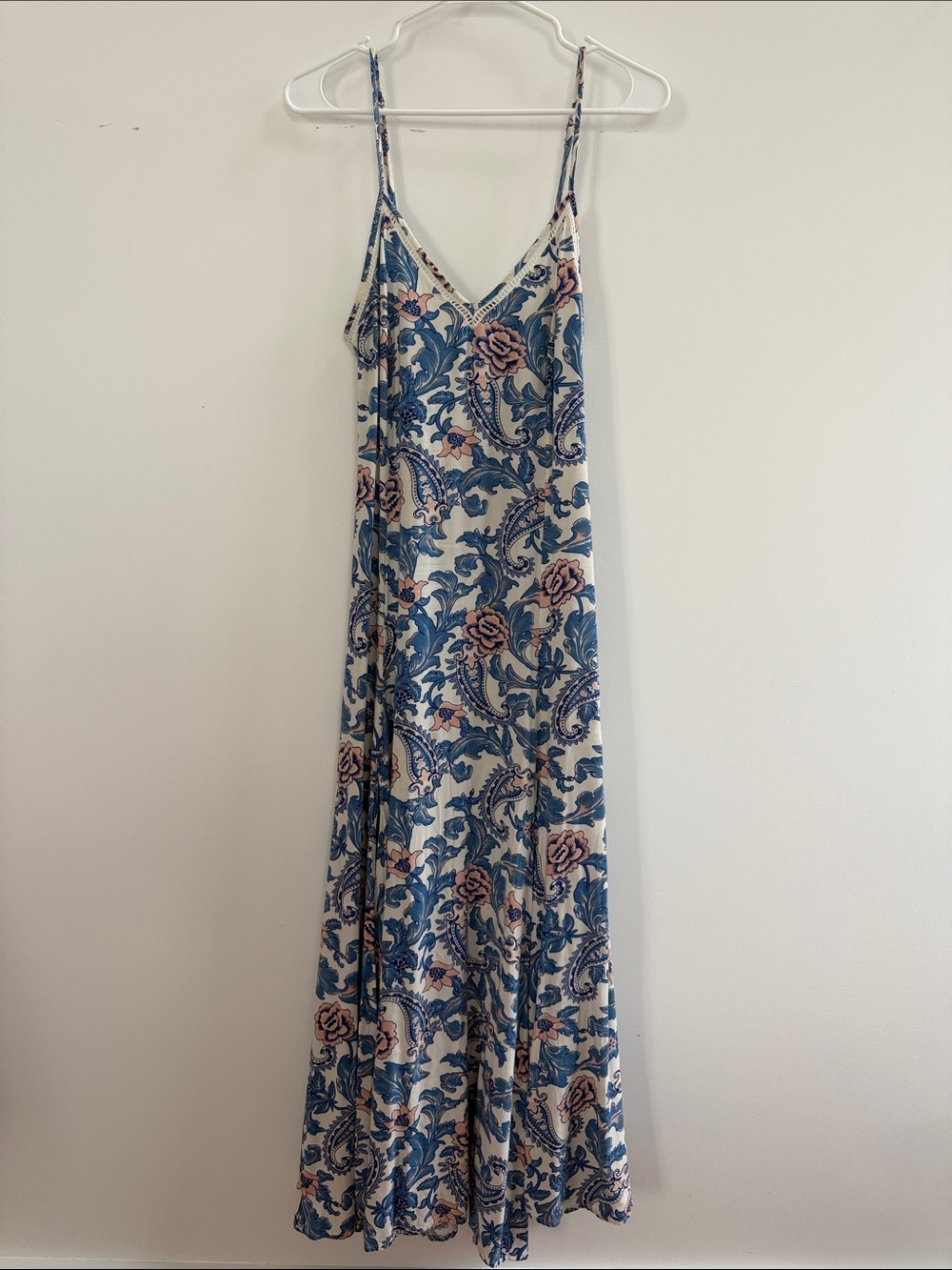 Spell Floral Paisley Maxi Dress XS